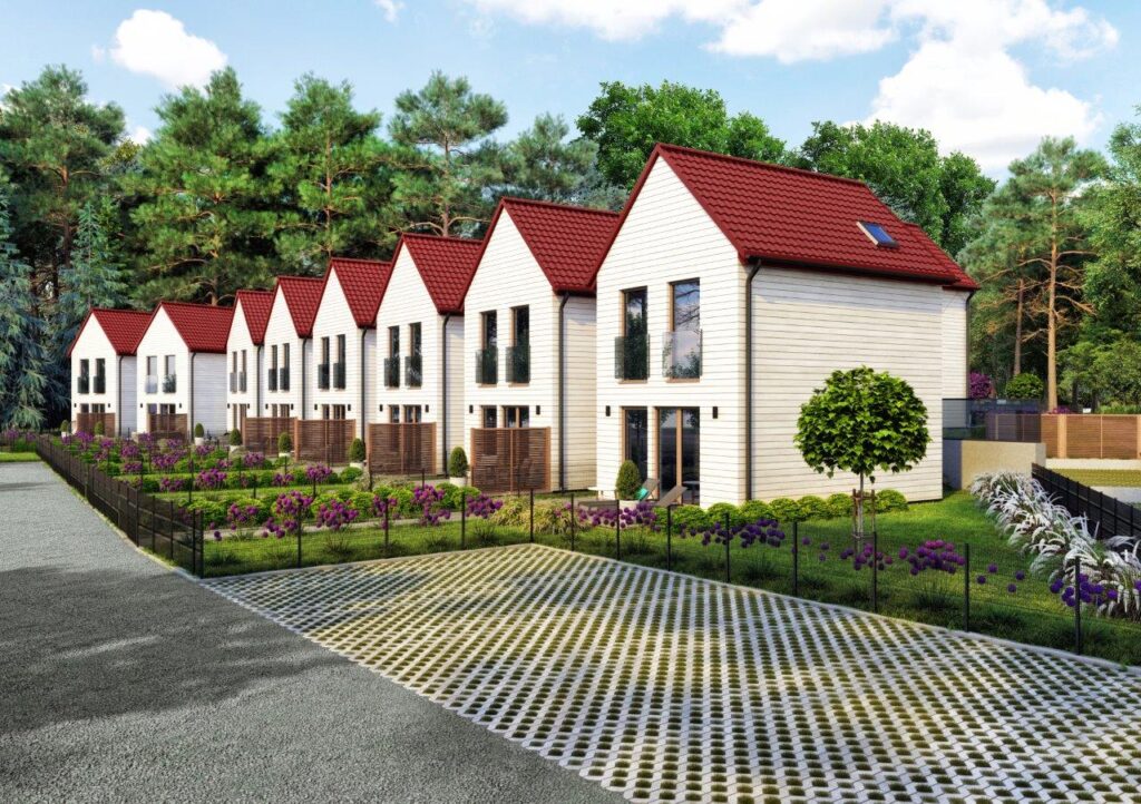 Jeziora las - Funkcjonalne wnętrza